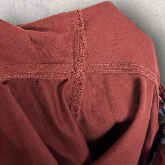 Urban Outfitters Chino Skate Pants Maroon Wine Red Mens Size 32‎ x 32 Wide Leg - Picture 11 of 12